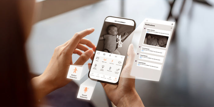 Motorola PIP1710 Connect Baby Monitor with Camera & App Access