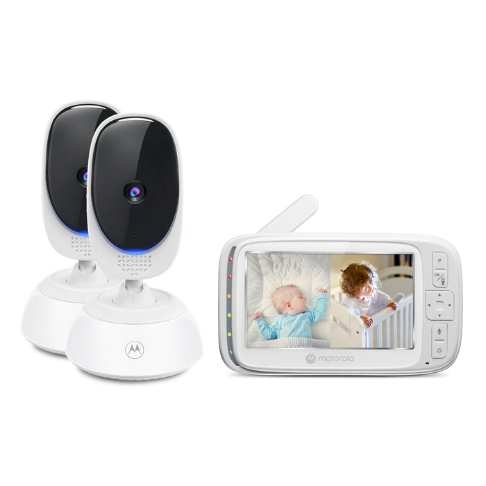 Motorola VM75-2 Video Baby Monitor, 2 Cameras, No WiFi