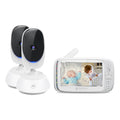 Motorola VM75-2 Video Baby Monitor, 2 Cameras, No WiFi