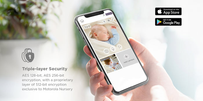 Motorola VM85-2 Connect Baby Monitor, 2 Cameras, WiFi & App