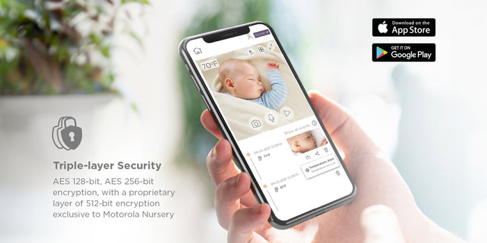 Motorola VM85 Connect Baby Monitor with Camera & App Access