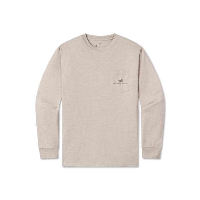 Washed Burnt Taupe | Mountain Pass Tee | Front