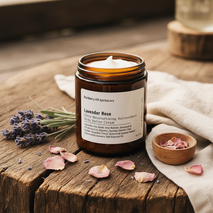 Multi-Butter Ultra-Nourishing Body Cream: Lavender Rose