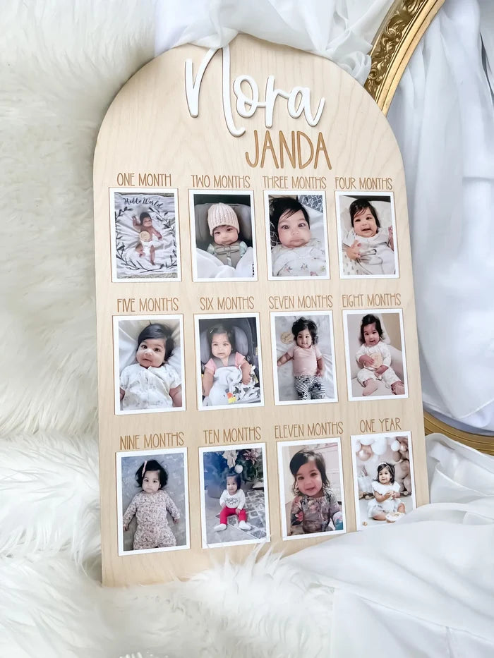 My First Year Memory Board