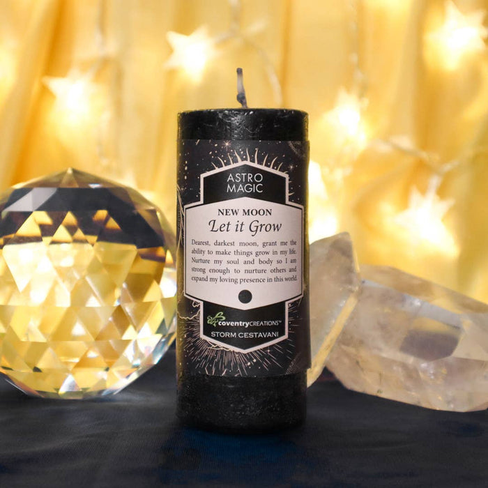 New Moon - Let it Grow Candle