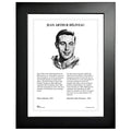NHL Legends | 12" x 16" Frame | 1972 Jean Beliveau