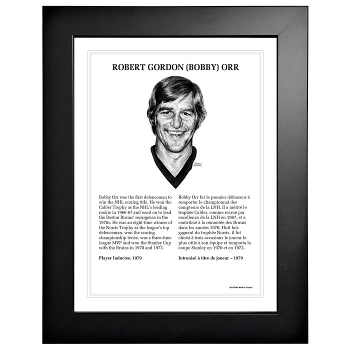 NHL Legends | 12" x 16" Frame | 1979 Bobby Orr