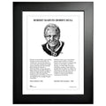NHL Legends | 12" x 16" Frame | 1983 Bobby Hull