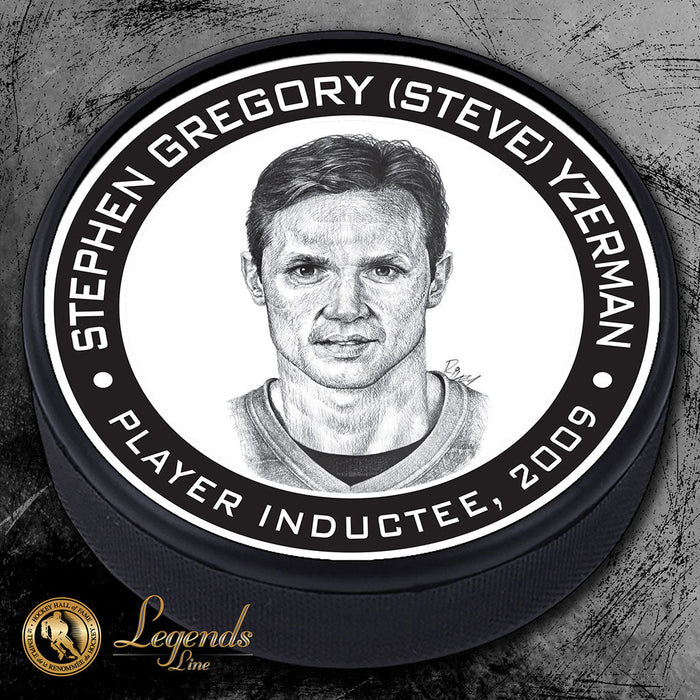 NHL Legends | 2009 Steve Yzerman Puck