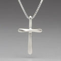 Nichole Collins - Necklace - Forged Small Cross #C807B