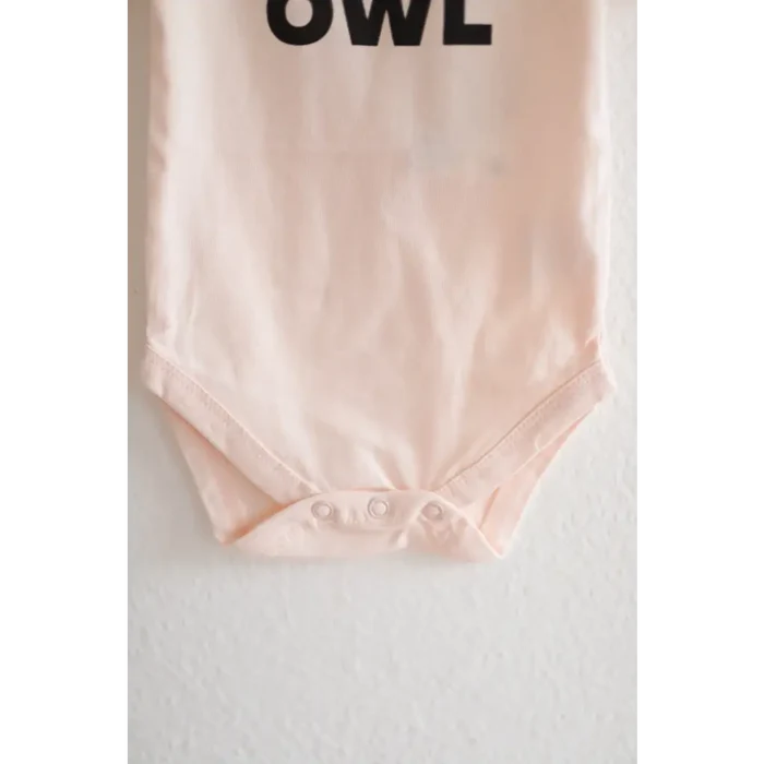 "Night Owl" Organic Cotton Baby Bodysuit