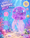 NovaPop Jelly Fish Squishy Slow Rise – Sensory Stress Relief