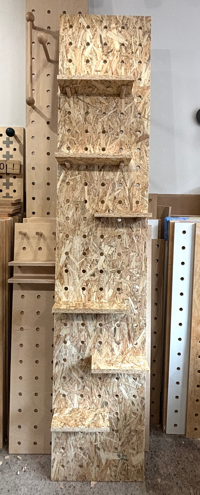 Off-cut: Large OSB Pegboard