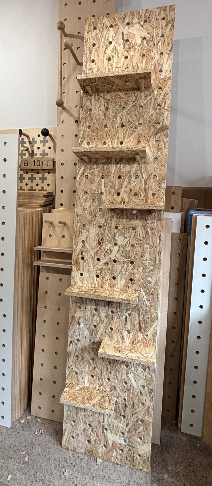 Off-cut: Large OSB Pegboard