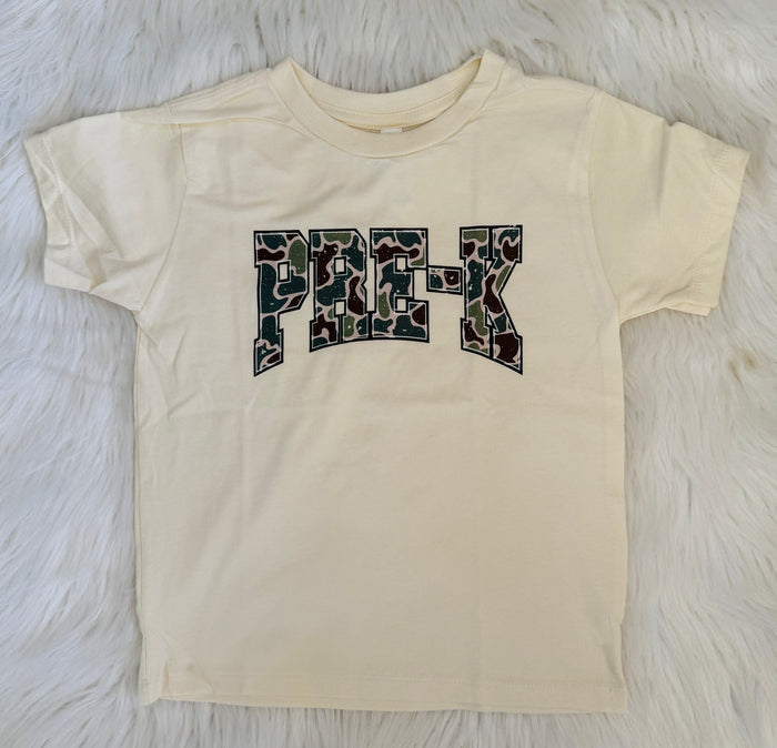 Old Camo School Tee