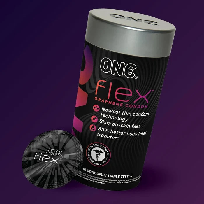 ONE® Flex™ Graphene Condoms 10-Pack