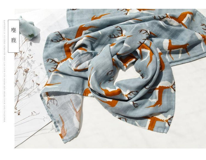 Organic Cotton Baby Multi-Use Blanket – 27 Designs