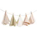 Organic Cotton Baby Washcloths (set of 5)