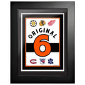 Original 6-12x16 Framed Artwork-Round
