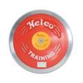Nelco Overweight or Underweight Training Discus | Red plastic side plates with a steel rim