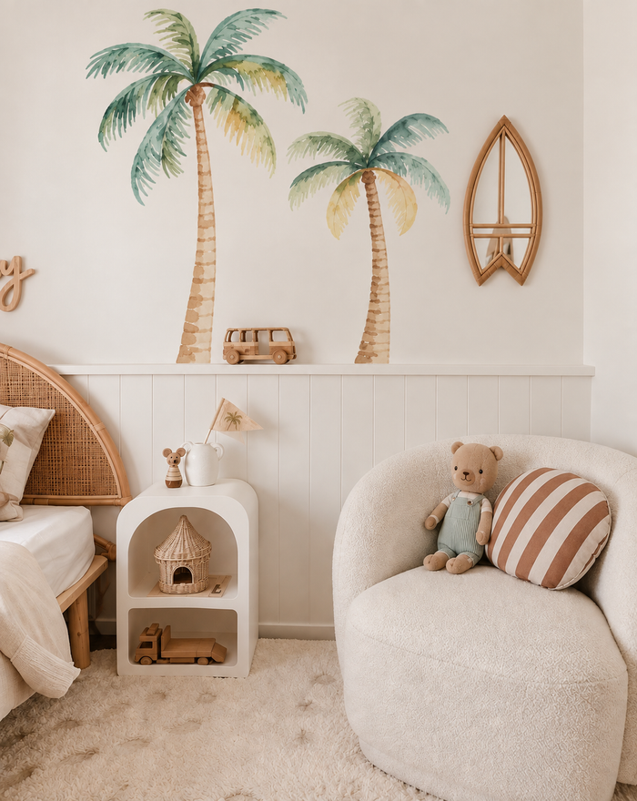 Palm Tree Wall Sticker Set