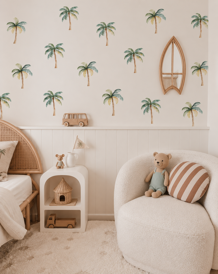 Palm Tree Wall Sticker Set