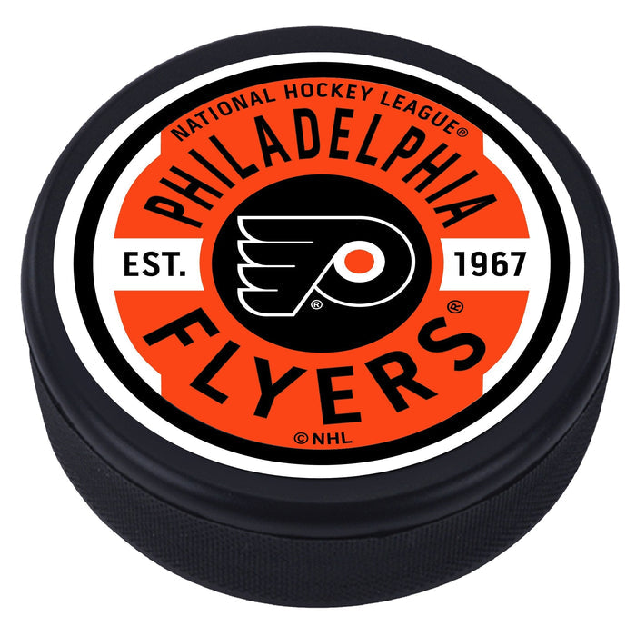 Philadelphia Flyers Gear Textured Puck