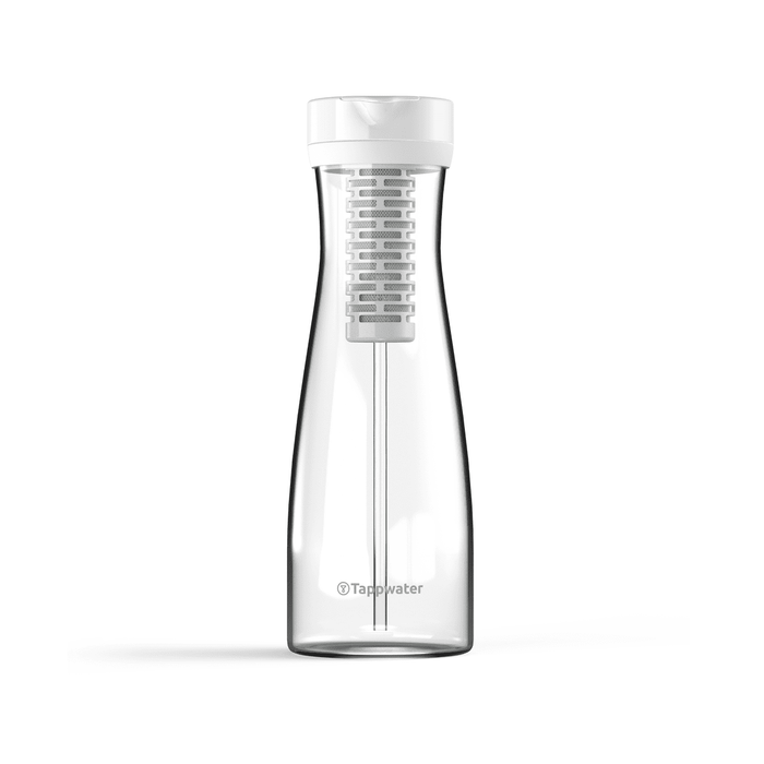 PitcherPro with white cap on a white background
