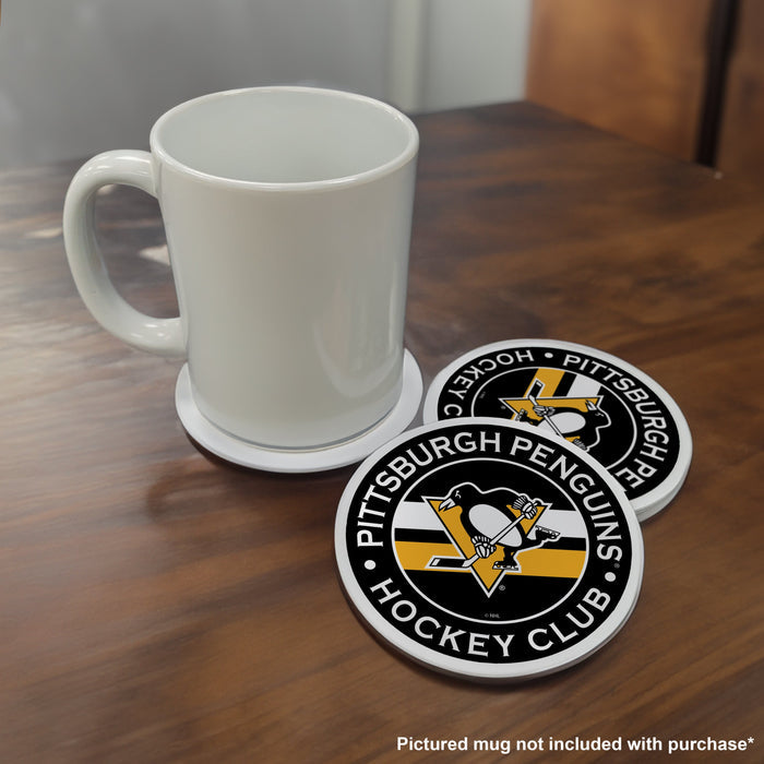 Pittsburgh Penguins Eight Pack Coaster Set