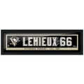 Pittsburgh Penguins Mario Lemieux Frame - 6" x 22" Name Bar with Replica Autograph