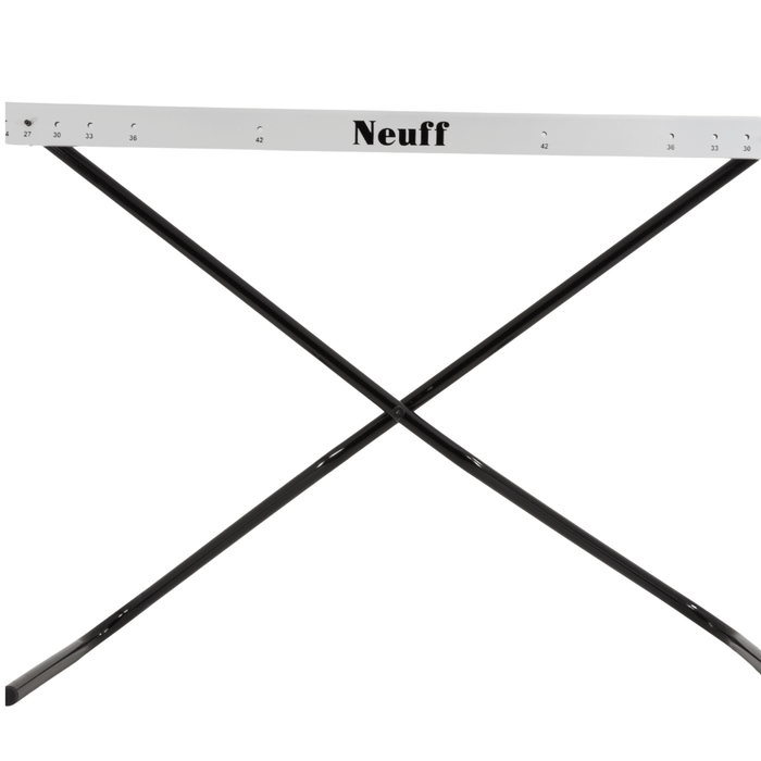 plyometric scissor hurdle | adjustable heights | front view