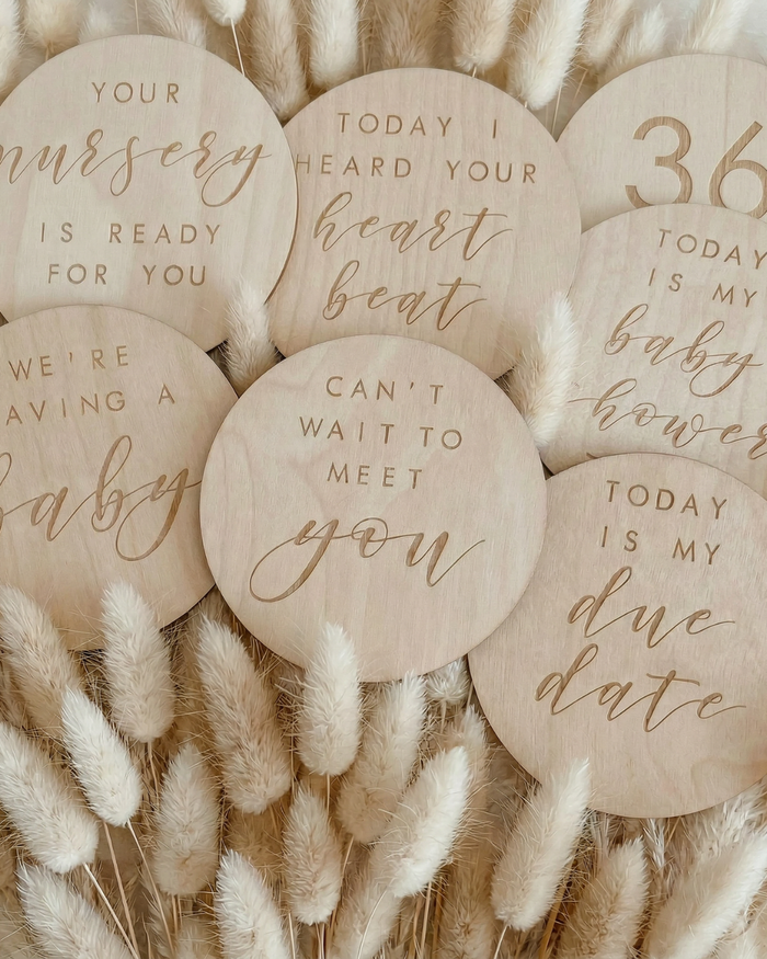 Pregnancy Milestone Disc Set – Neutral
