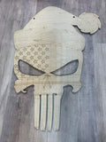 Punisher Christmas Skull