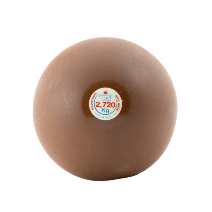 Trial Indoor PVC Shot 2.72kg | Brown PVC | For shot put athletes