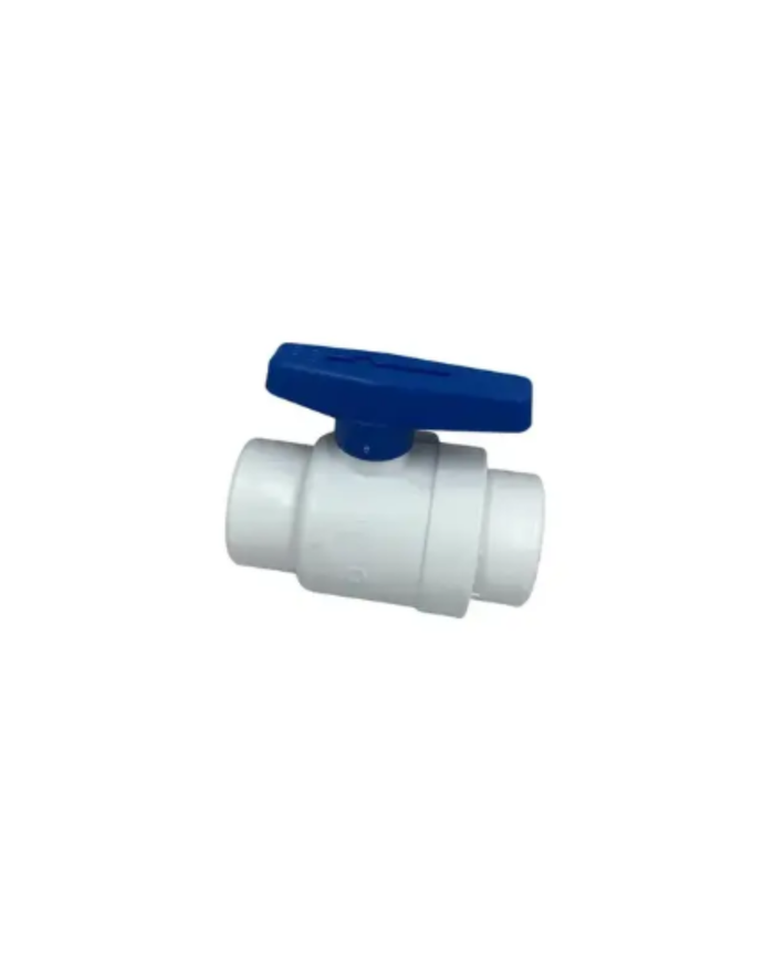 PVC SCH 40 Blue Ball Valve 2" Praher