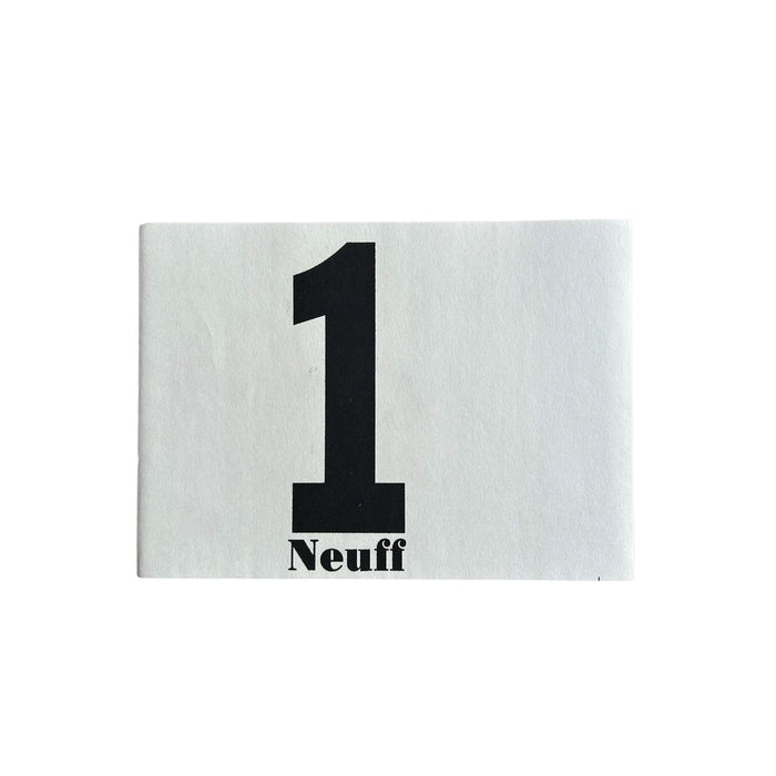 single number or double number for athletic races