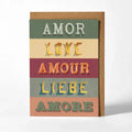 Roomytown - Amor, Love, Amour Card-Roomytown Inc-treehaus