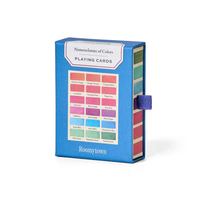 Roomytown - Nomenclature of Colors Playing Card Deck-Roomytown Inc-treehaus