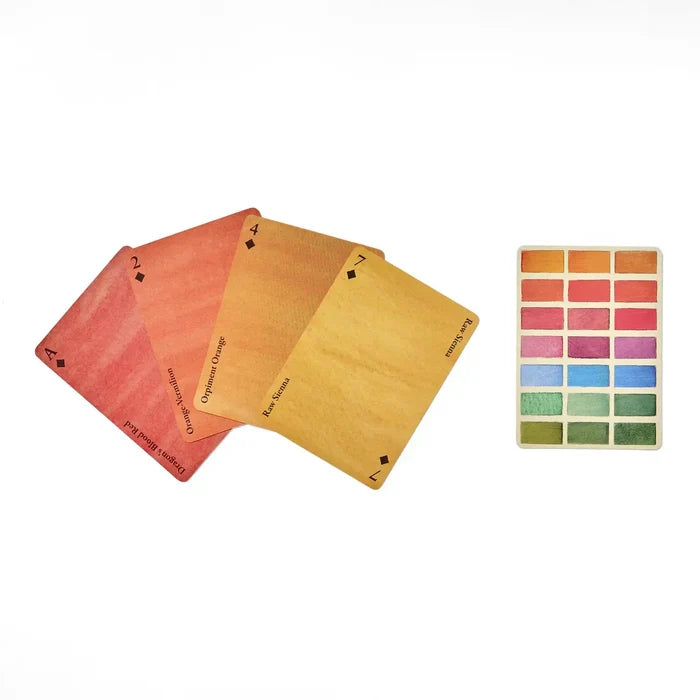 Roomytown - Nomenclature of Colors Playing Card Deck-Roomytown Inc-treehaus