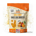 Roosty’s Gold Dust Daily Egg Booster for omega-3-rich golden eggs with all-natural formula