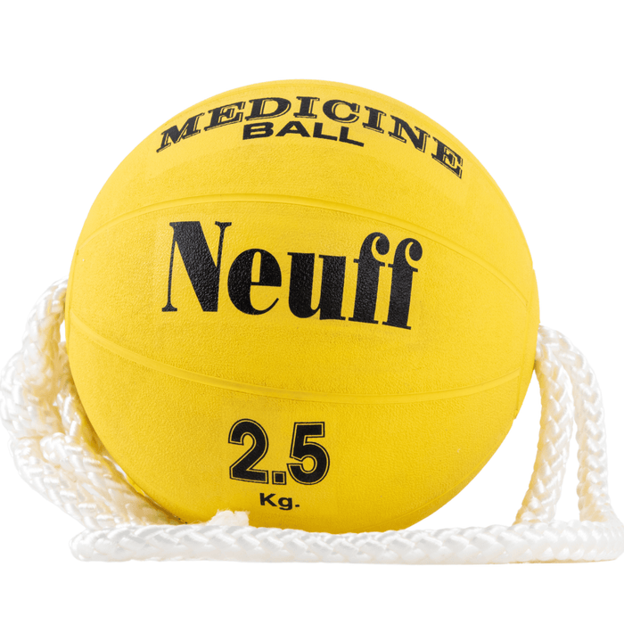 Medicine Ball with Rope through the centre | Neuff 2.5kg