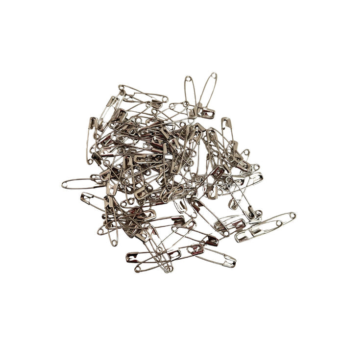 Box of safety pins for numbers