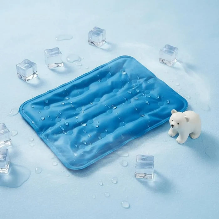 Self-Cooling Gel Mat for Dogs & Cats – Pressure-Activated Ice Gel Pad