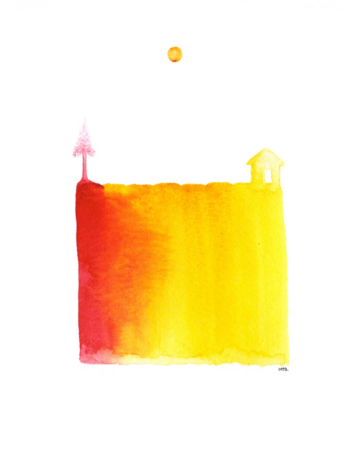 Seth Pitt - 8" x 10" Print - 'Golden Hour' #WG11