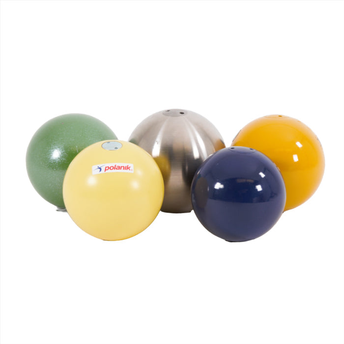 Selection of shot for men's shot put demo box