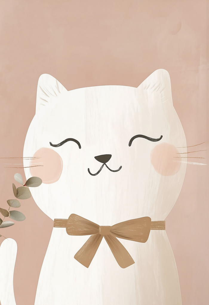 Snowy Cat