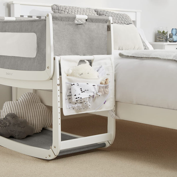 Snuz US Storage Pocket SnuzPod Storage Pocket Gray Bassinet Storage Pocket | Grey SnüzPod Storage Pocket