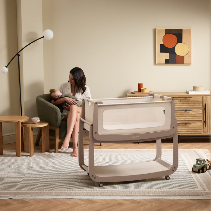 Snuz US SnuzPod5 Bedside Bassinet Mocha SnuzPod5 Bedside Bassinet Mocha