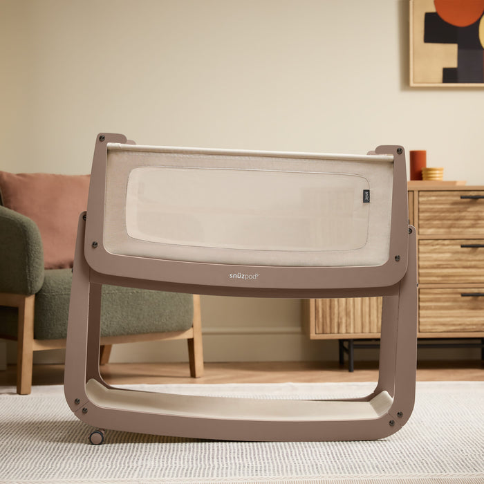 Snuz US SnuzPod5 Bedside Bassinet Mocha SnuzPod5 Bedside Bassinet Mocha
