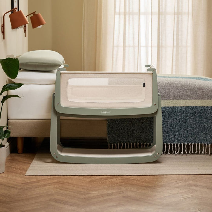 Snuz US SnuzPod5 Bedside Bassinet Sage SnuzPod5 Bedside Bassinet Sage